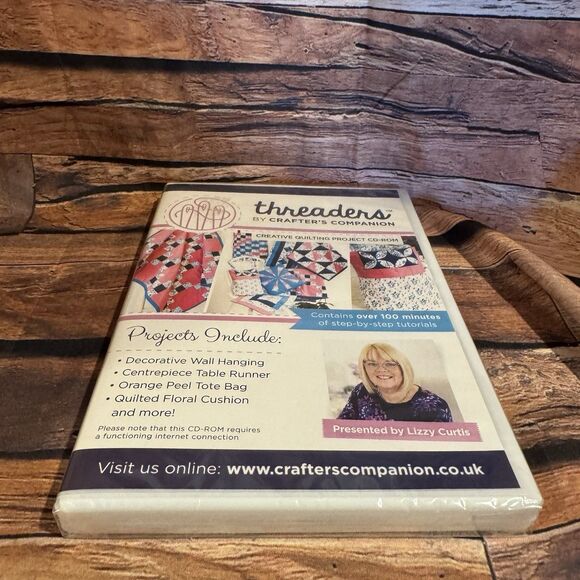 Threaders by Crafter's Companion PC CD-ROM Creative Quilting Projects Tutorials - Picture 6 of 6